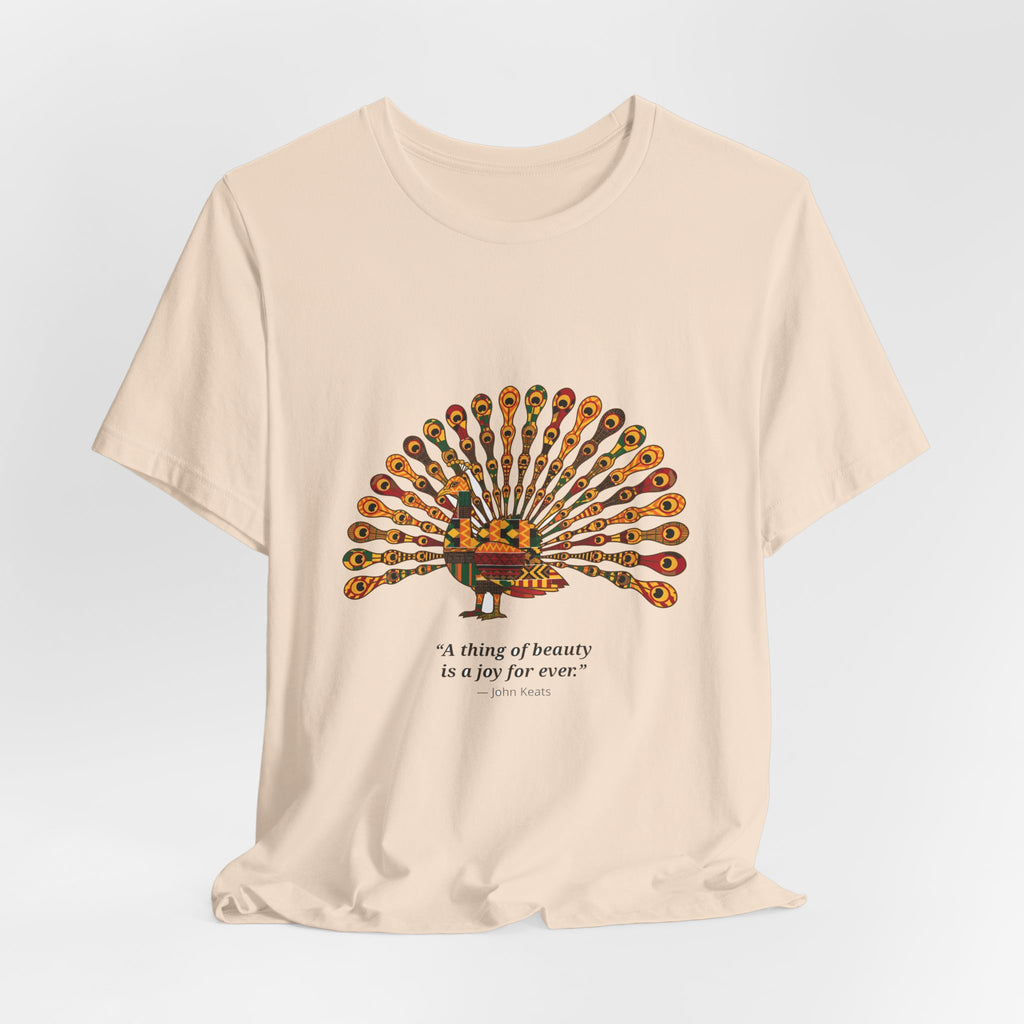 Kente Peacock Tee