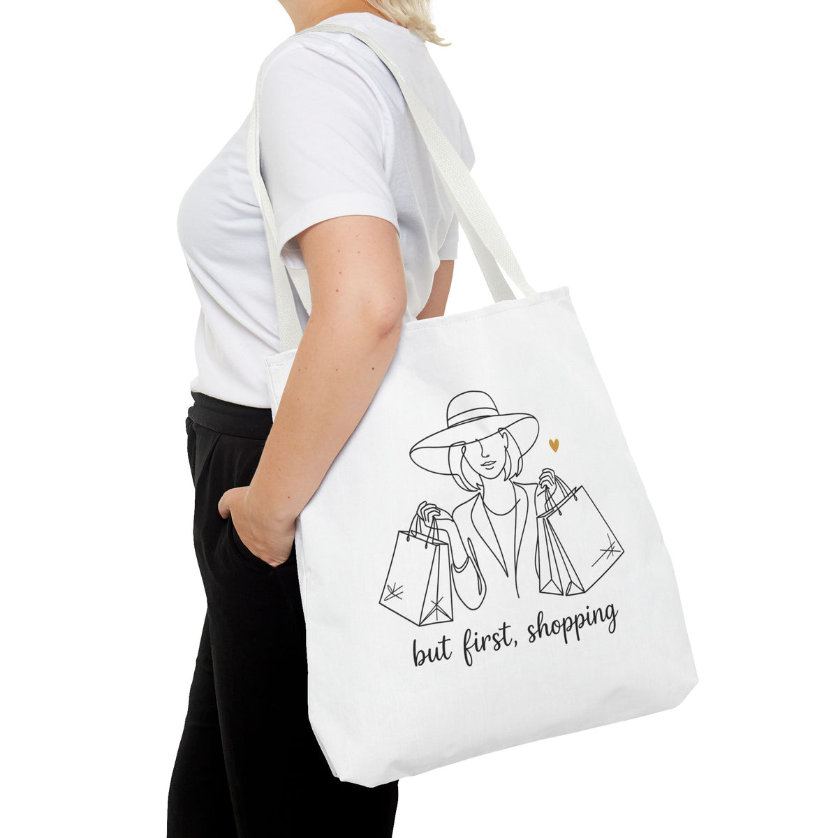 But First, Shopping Tote Bag