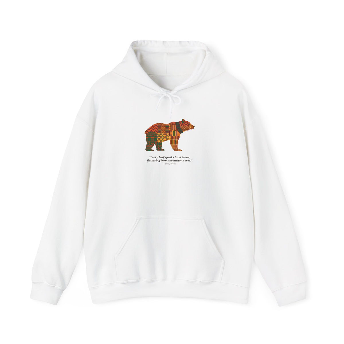 Kente Bear Hoodie