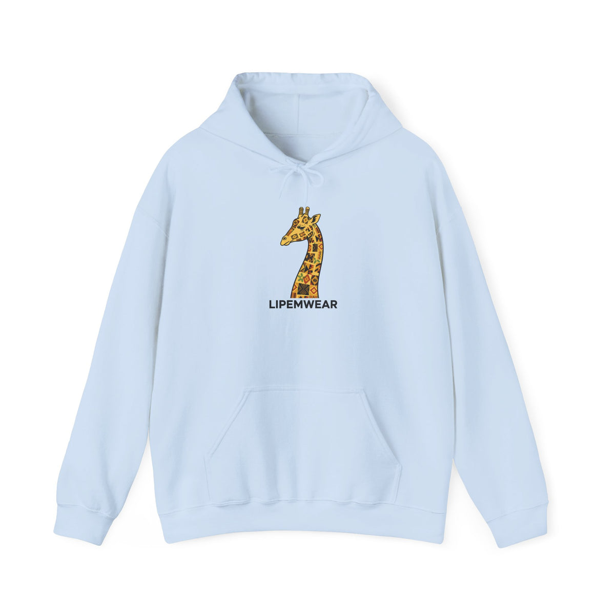 Lipemwear Kente Giraffe Hoodie