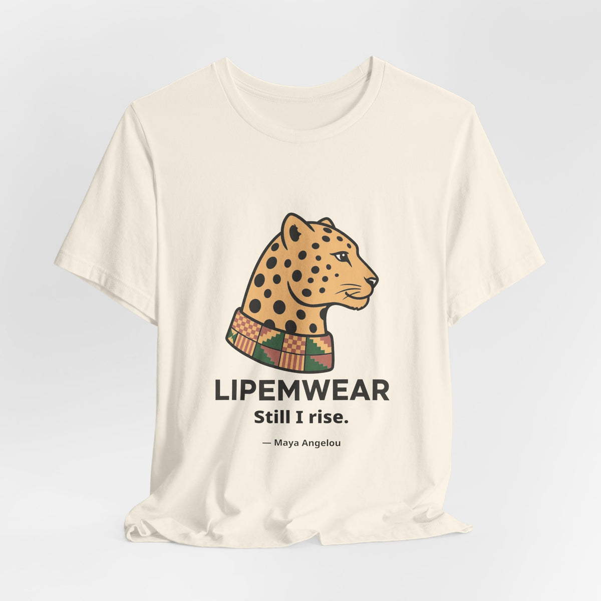 Lipemwear Kente Cheetah Tee