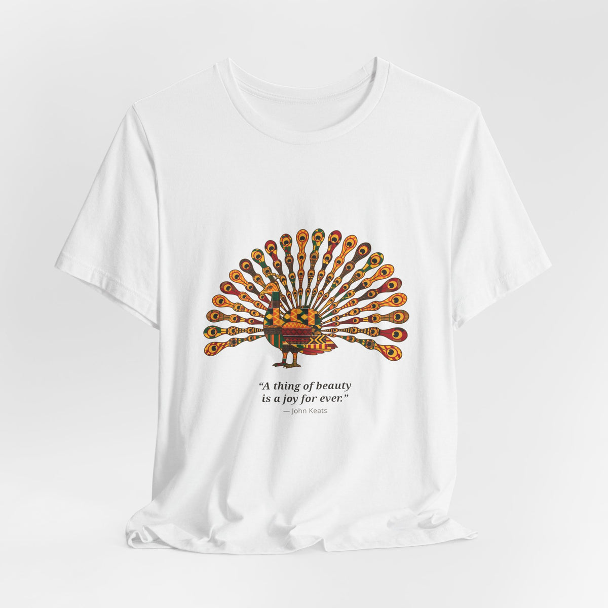 Kente Peacock Tee
