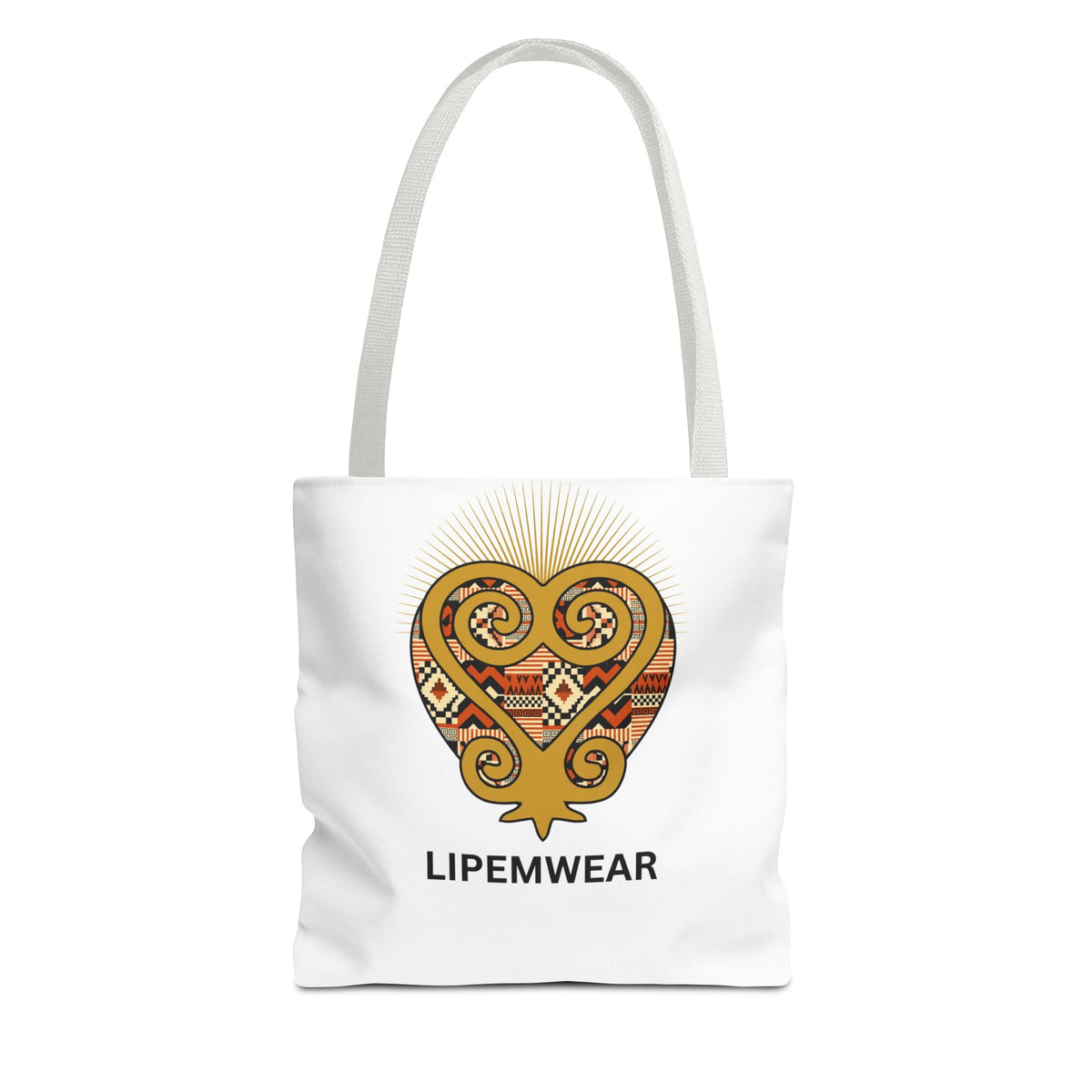 Lipemwear Sankofa Heart Tote Bag