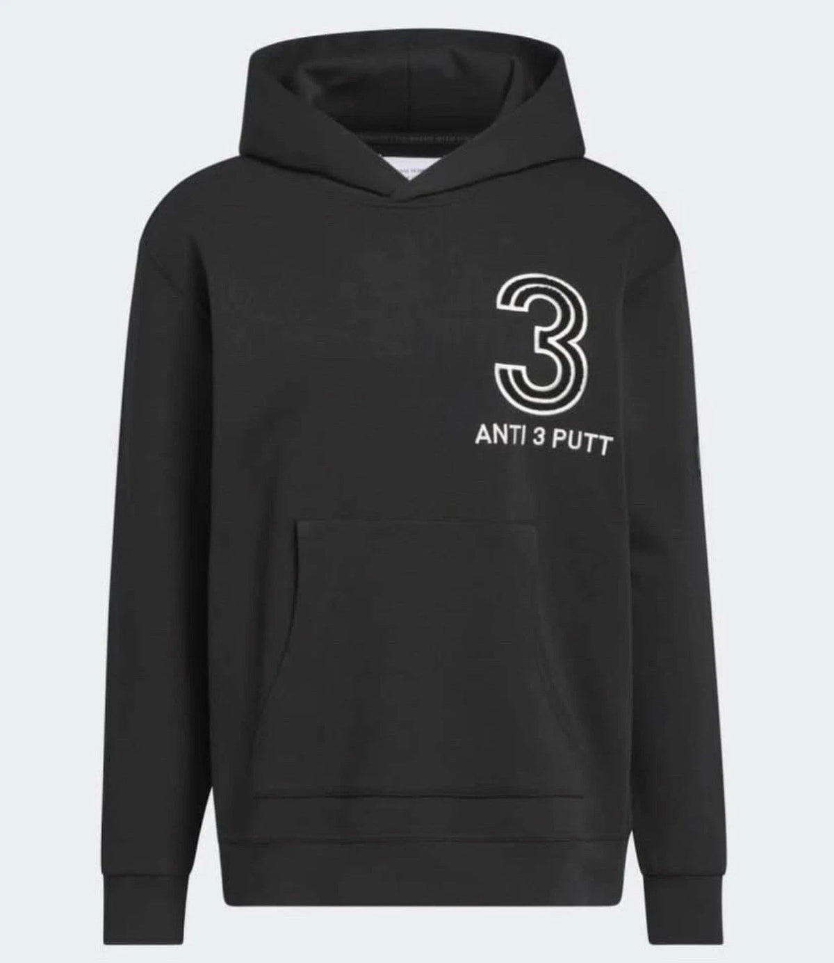 Adidas Anti 3-Putt Golf Hoodie Mens Black Fleece NWT Size XL IB1963