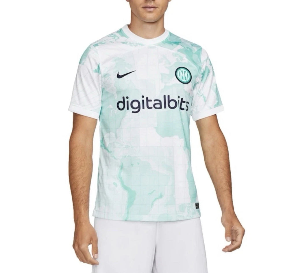 Nike Inter Milan 22/23 White Soccer Stadium Jersey Mens Size M DJ7680-102