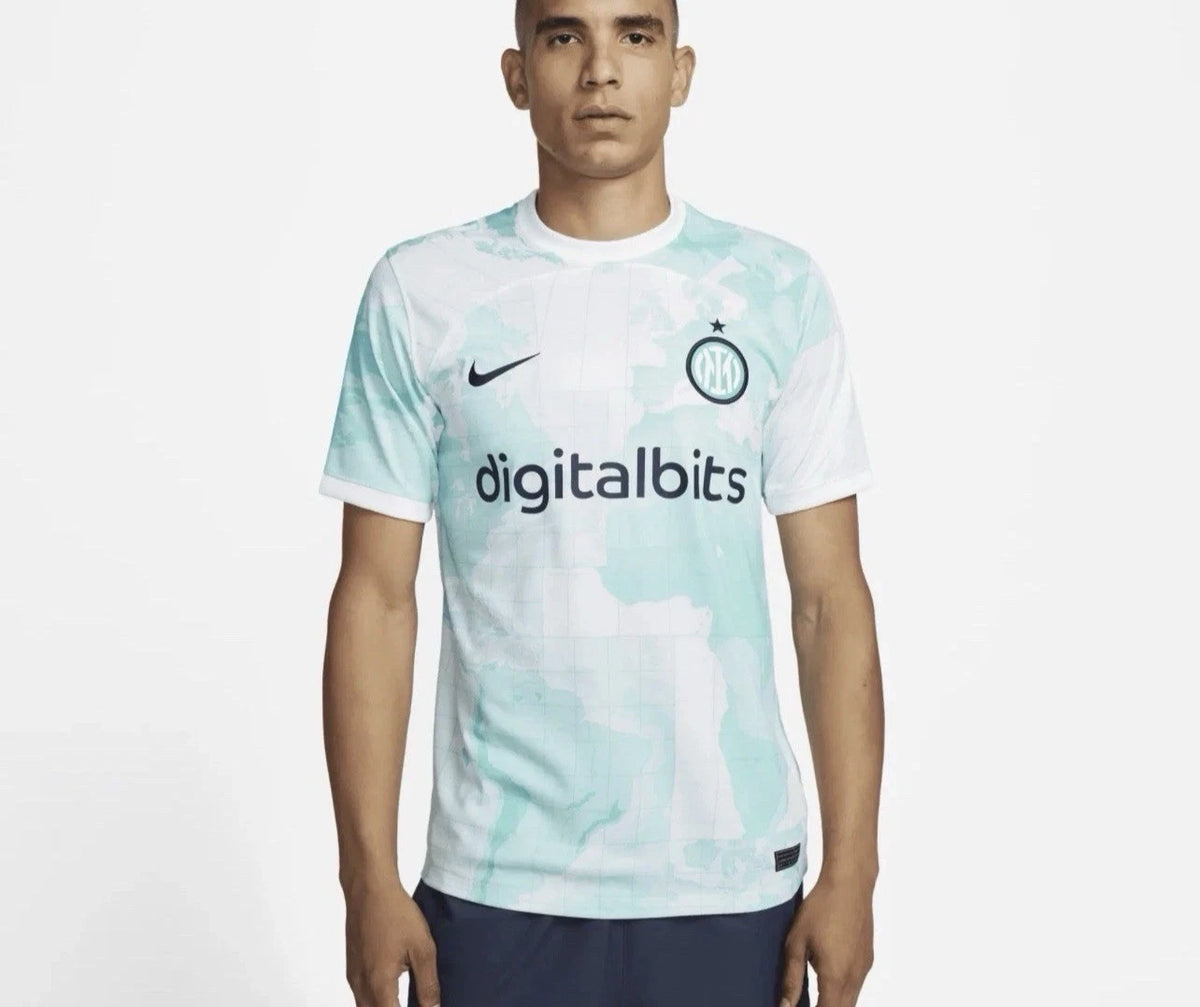 Nike Inter Milan 22/23 White Soccer Stadium Jersey Mens Size M DJ7680-102