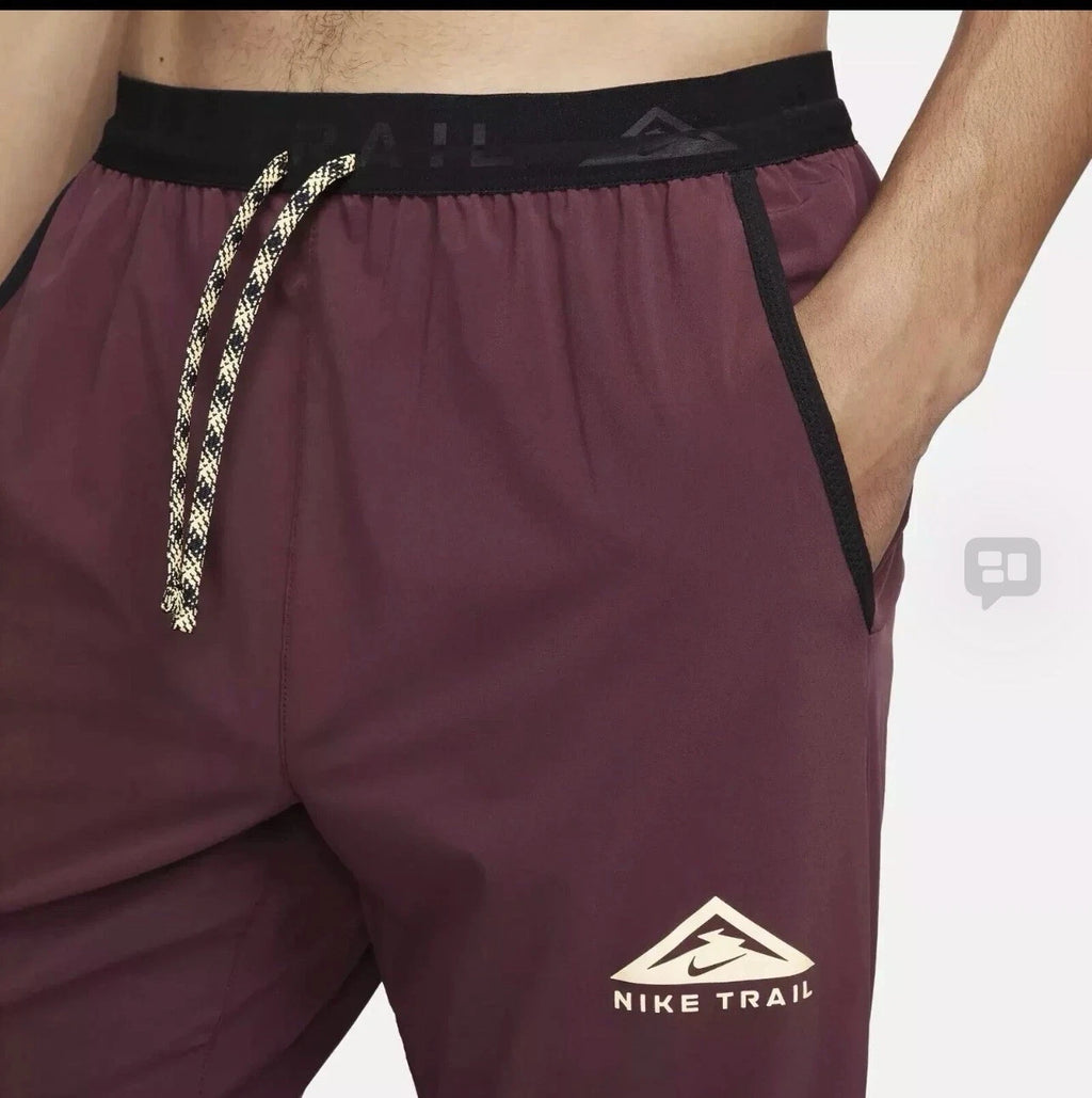 Nike Trail Dawn Range Dri-Fit Running Pant Night Maroon Men’s DX0855-681 3XL