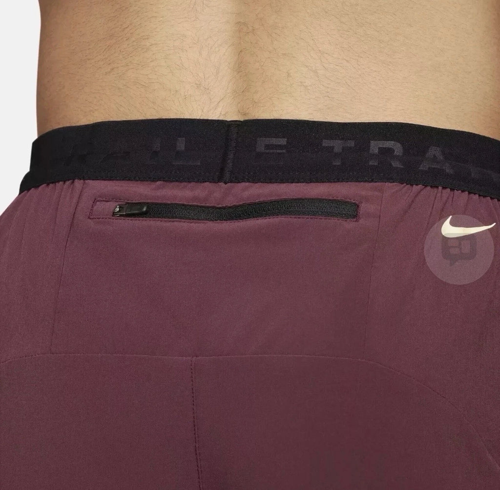 Nike Trail Dawn Range Dri-Fit Running Pant Night Maroon Men’s DX0855-681 3XL