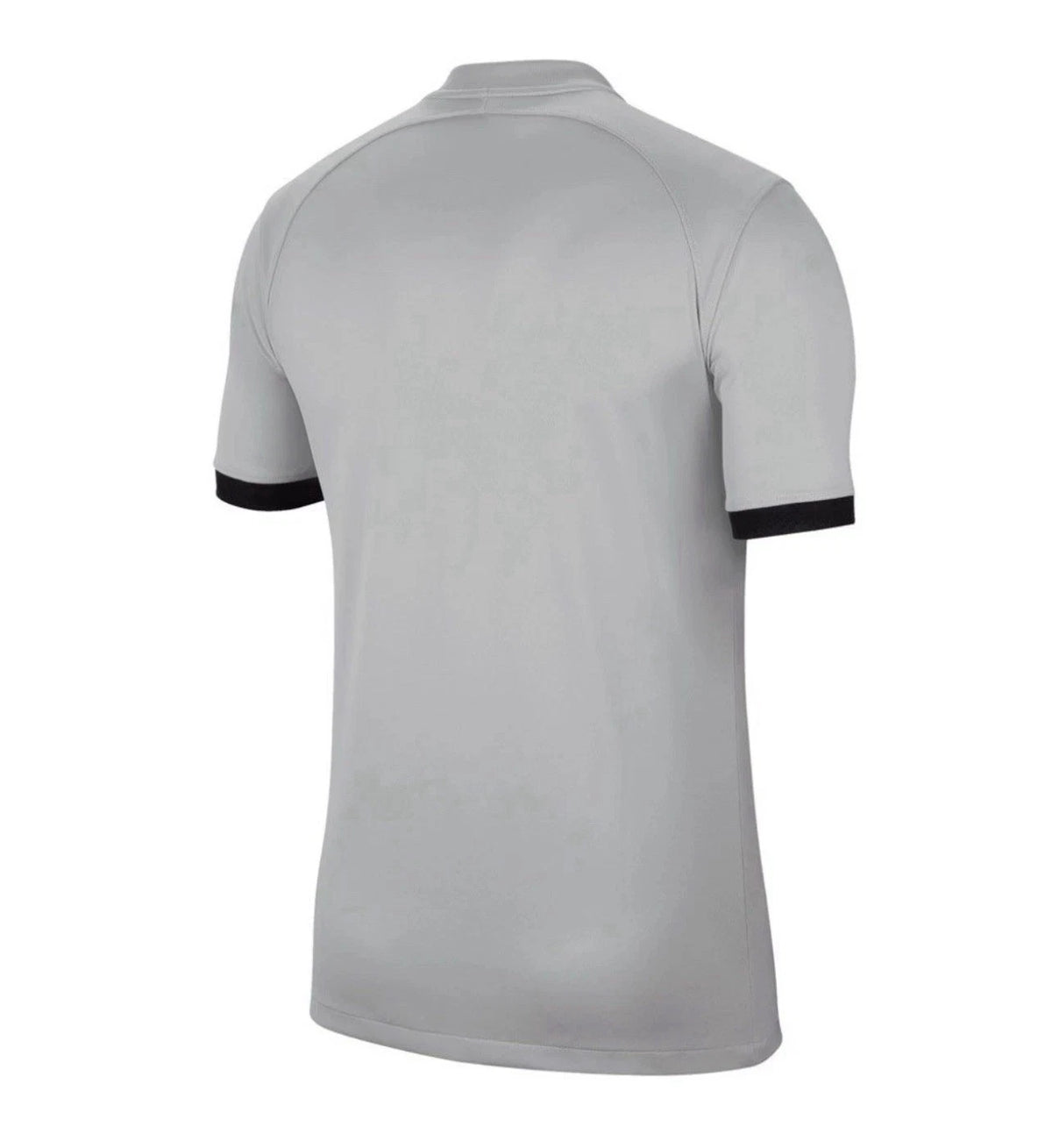 Nike Jordan PSG Qatar Airways Soccer Jersey Mens Gray L Messi DJ7682-078