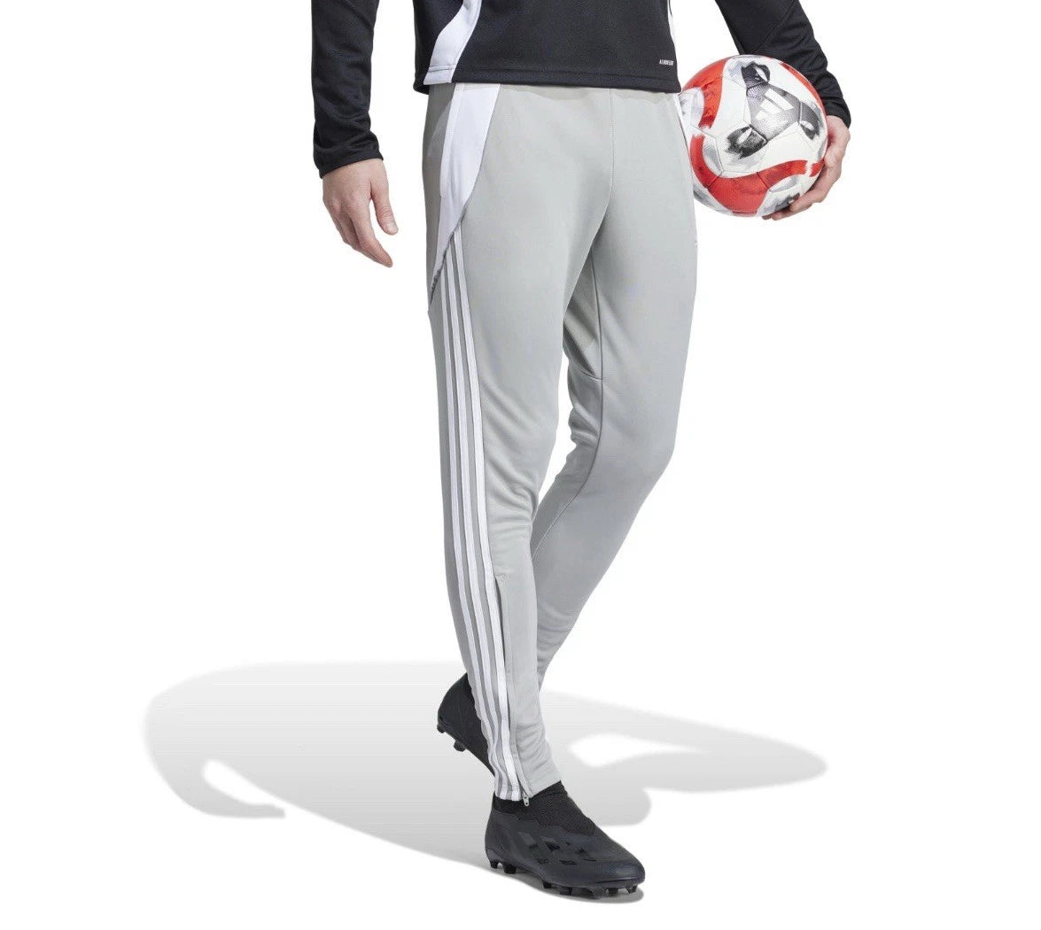 adidas Tiro 24 Slim Training Pants Mens Gray White 2XL NWT IV7274