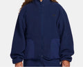Nike Club Fleece Sherpa Winterized Full-Zip Jacket Mens Navy 2XL NWT FB8386-410