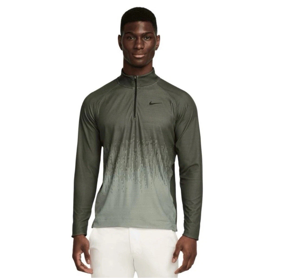 Nike Golf Tour ADV 1/4 Zip Pullover Mens Cargo Khaki 2XL NWT FD5833-325
