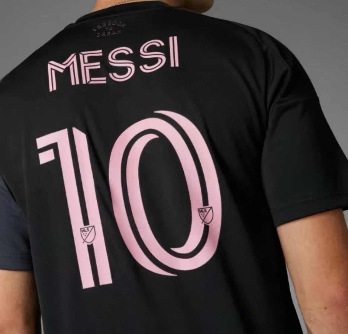 adidas Inter Miami FC 25/26 Soccer Jersey Messi Mens Black 2XL JI6821