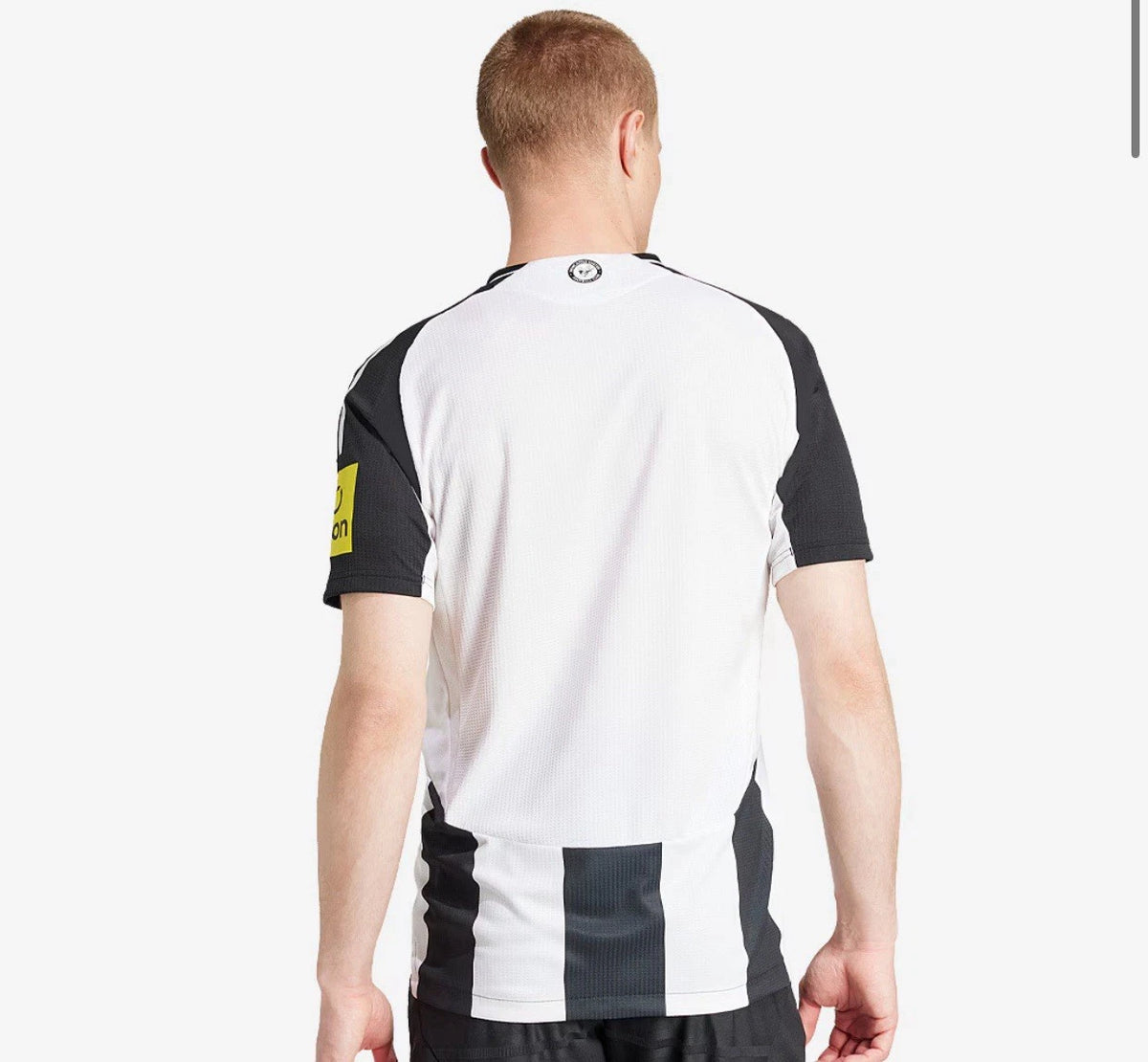 adidas Newcastle United FC 24/25 Home Authentic Jersey Mens Black S JJ4466