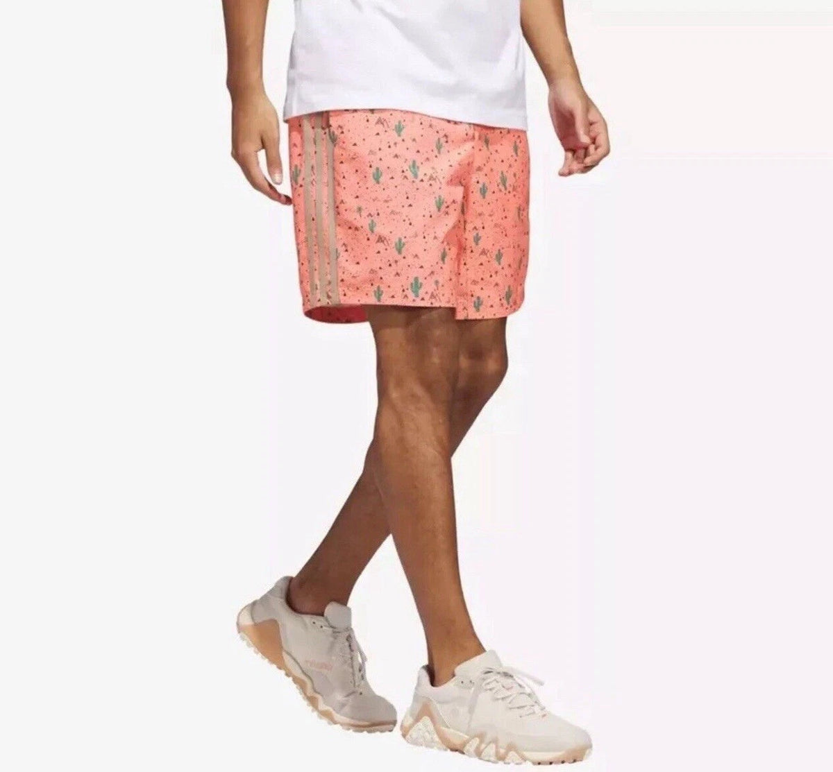 adidas Adicross Desert Loose Fit Shorts Coral Fusion Men's L New With Tags