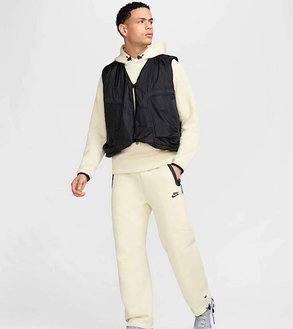 New Nike Sportswear Tech Fleece Jogger Pant Light Khaki Tan Black HJ6533-234 L