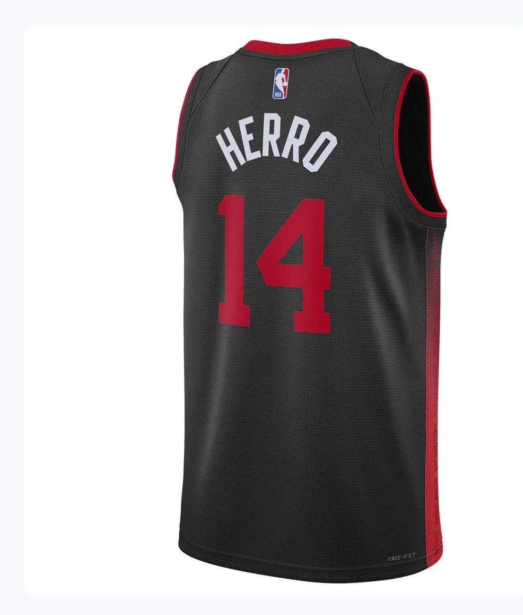 Nike NBA Miami Heat City Edition Swingman Jersey Tyler Herro Mens 3XL