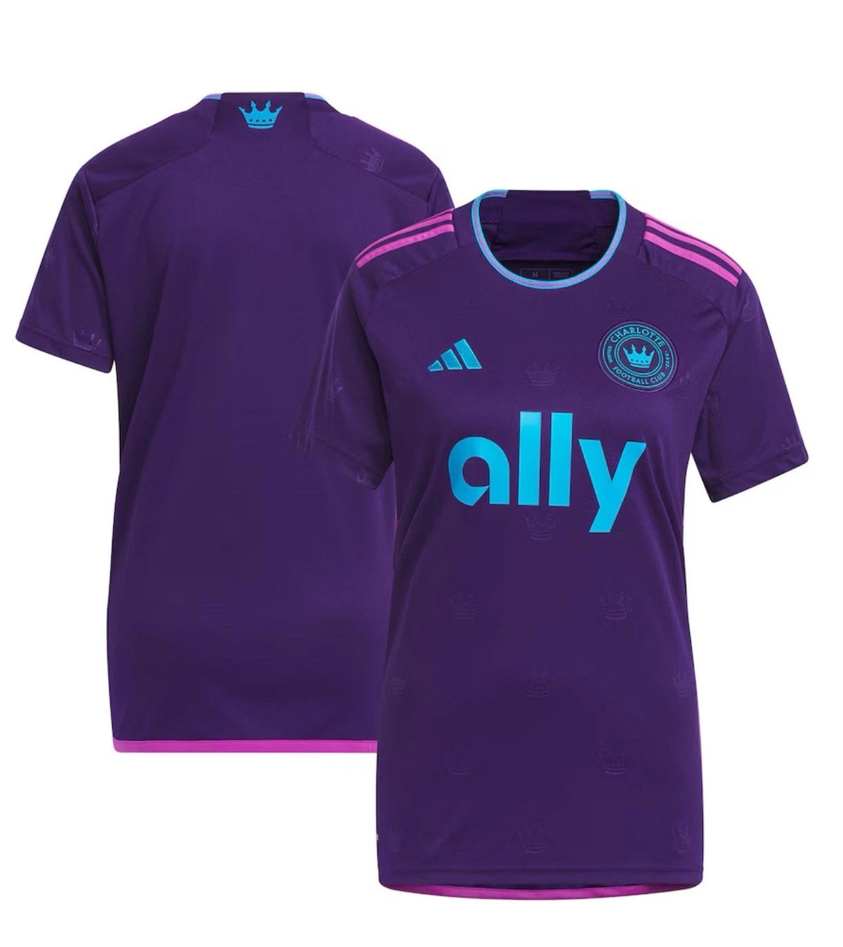 ADIDAS Charlotte FC 2023 Away Jersey Women's Large HT4023