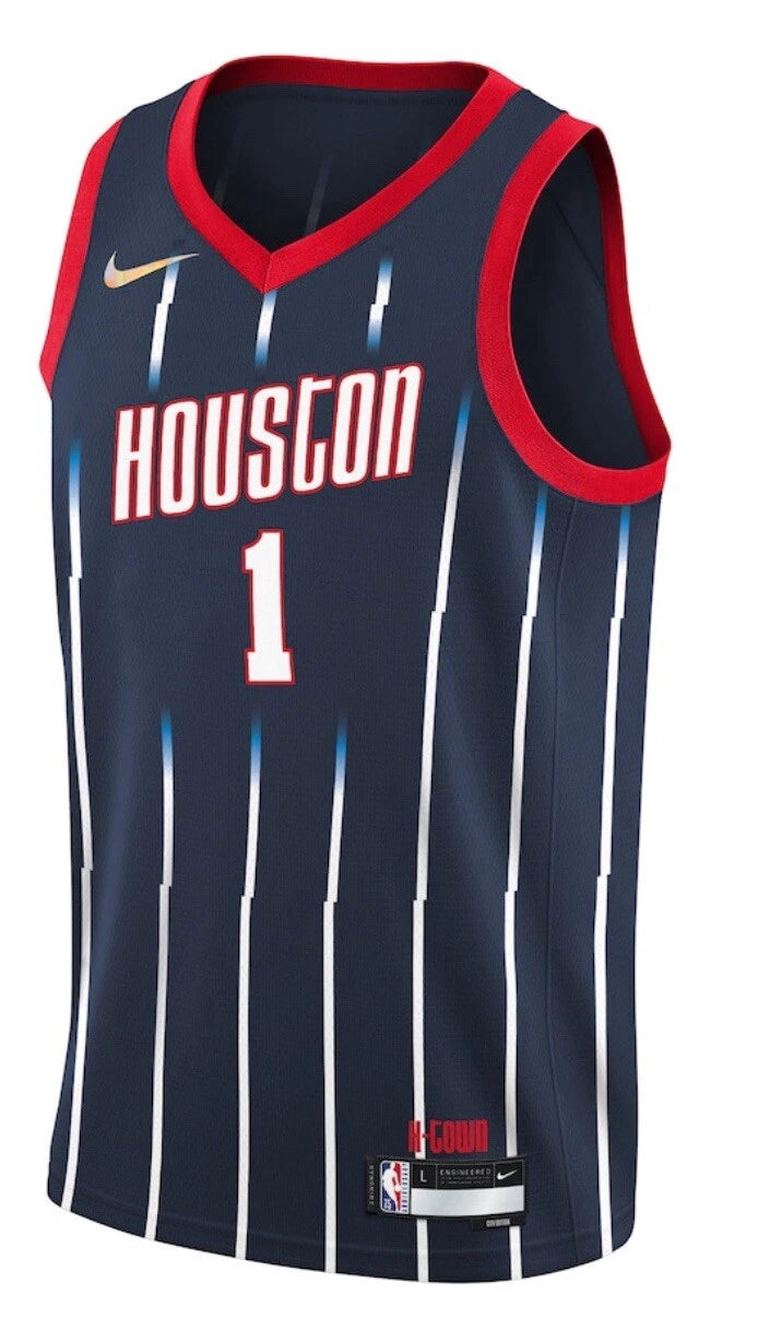 Nike Houston Rockets John Wall 2022-23 City Edition Navy Swingman DB4029-424 XXL