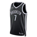 Nike Kevin Durant Brooklyn Nets Black Swingman Dri-Fit Basketball Jersey L
