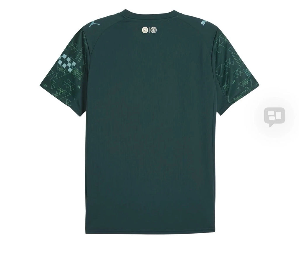 PUMA Manchester City 4th Men's Soccer Jersey 26 Green Terrain Size XXL 78269204