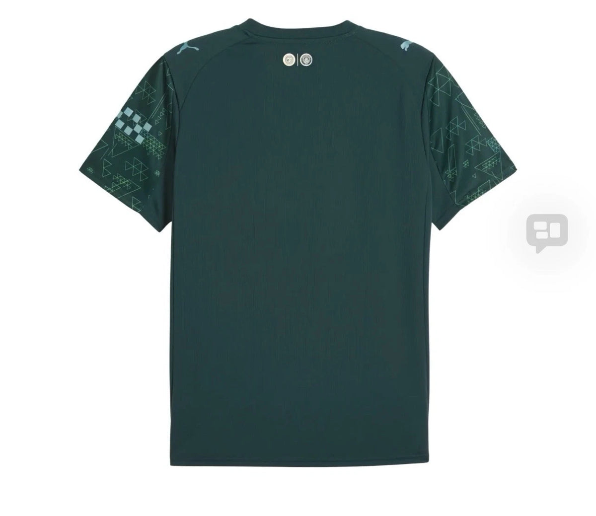 PUMA Manchester City 4th Men's Soccer Jersey 26 Green Terrain Size XXL 78269204