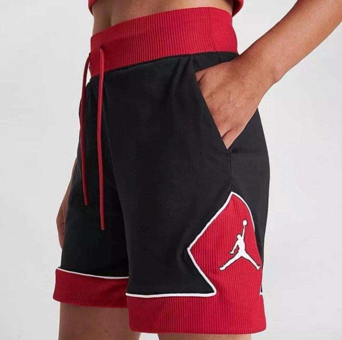 Nike Air Jordan Chicago Diamond Basketball Shorts Womens L NWT DZ3352-010