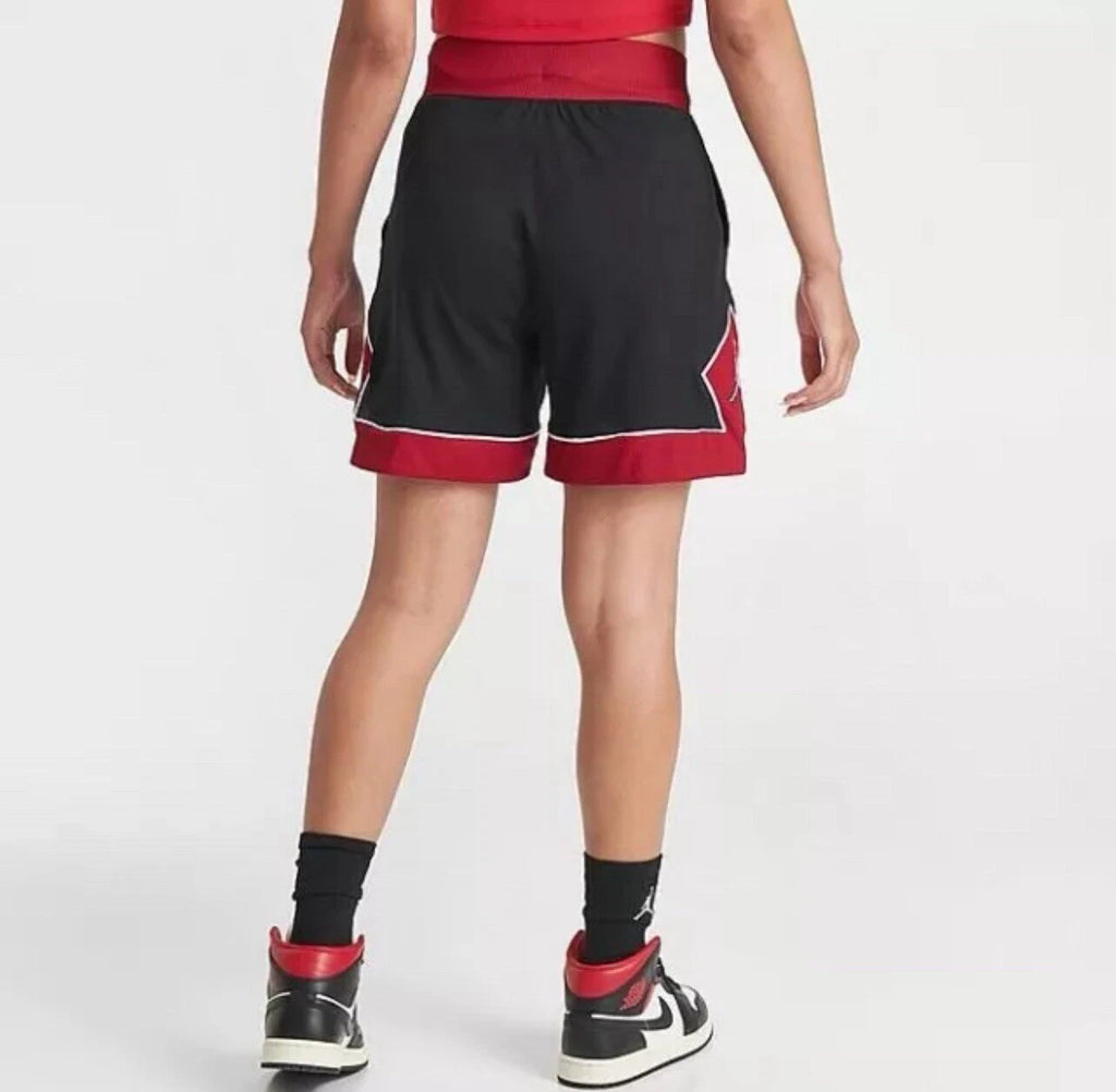 Nike Air Jordan Chicago Diamond Basketball Shorts Womens L NWT DZ3352-010