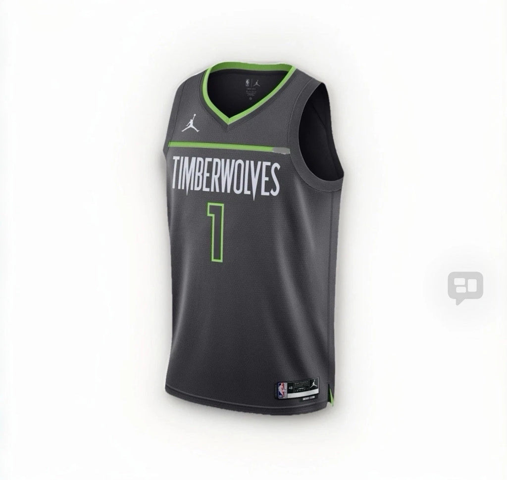 Nike Jordan Minnesota Timberwolves Anthony Edwards Swingman Jersey XL DO9534-062