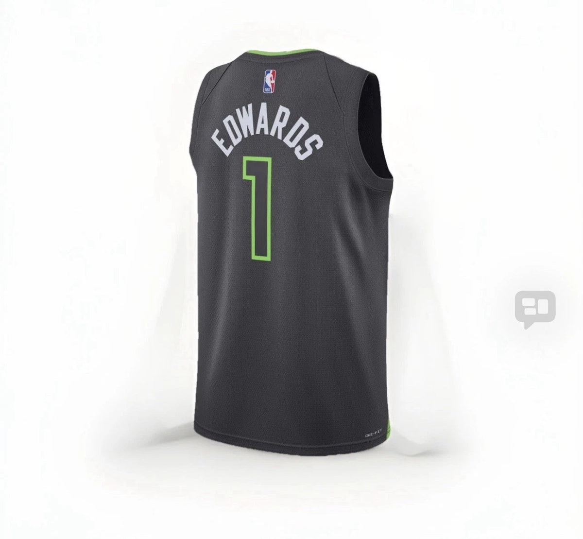 Nike Jordan Minnesota Timberwolves Anthony Edwards Swingman Jersey XL DO9534-062