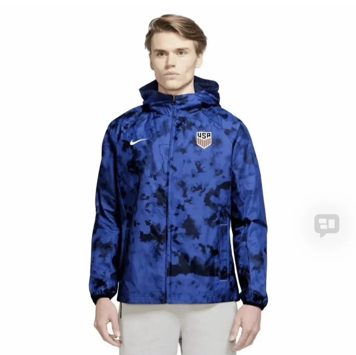 Nike USA Men Blue National Soccer Team Size Small