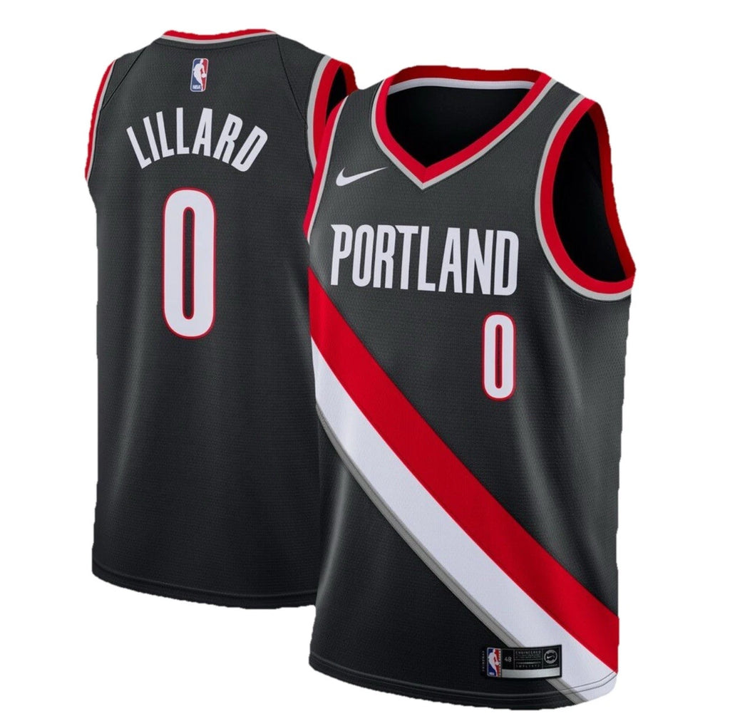 Nike NBA Portland Trail Blazers Damian Lillard Jersey Mens XL