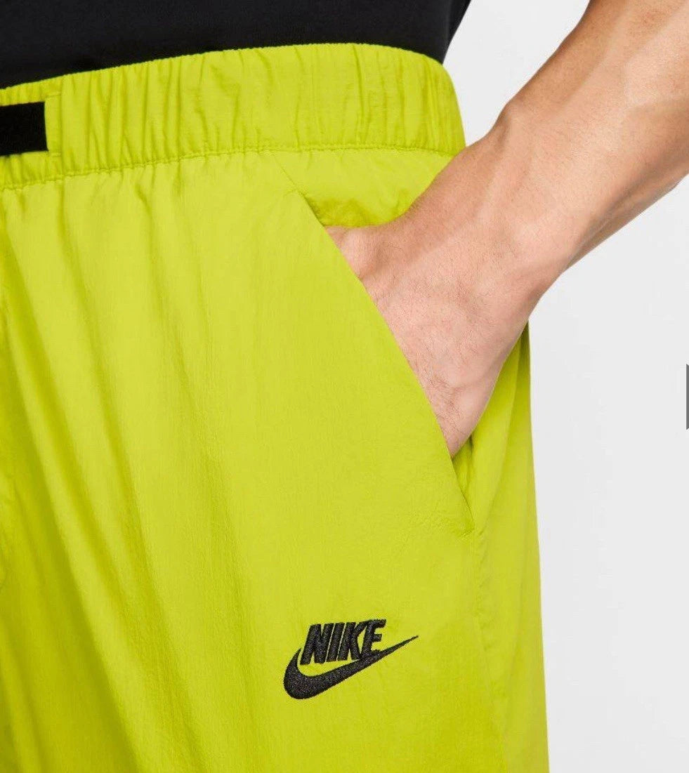 Men's Nike Tech Pack Woven Cargo Pants Bright Cactus Green FZ0756-357 Size XL