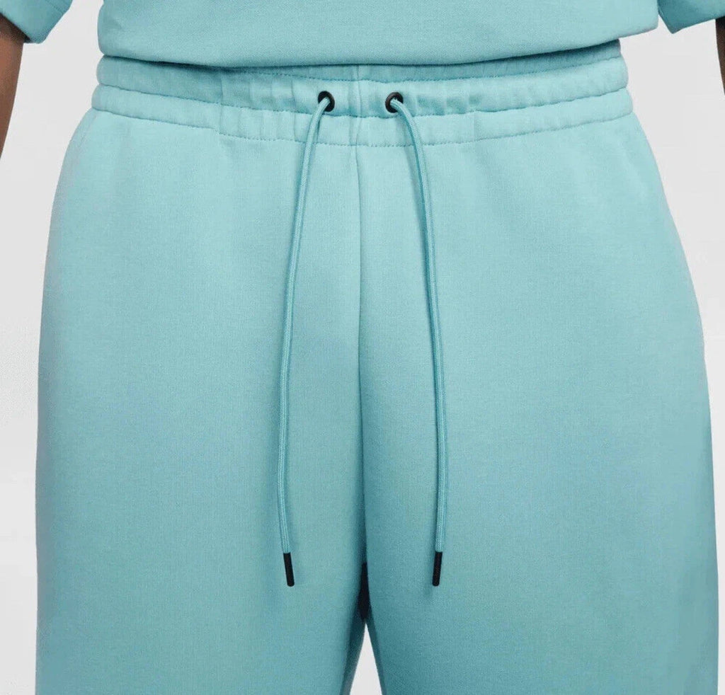 Nike Sportswear Tech Denim Turquoise Blue Fleece Pants Mens 2XL NWT FZ7593-464