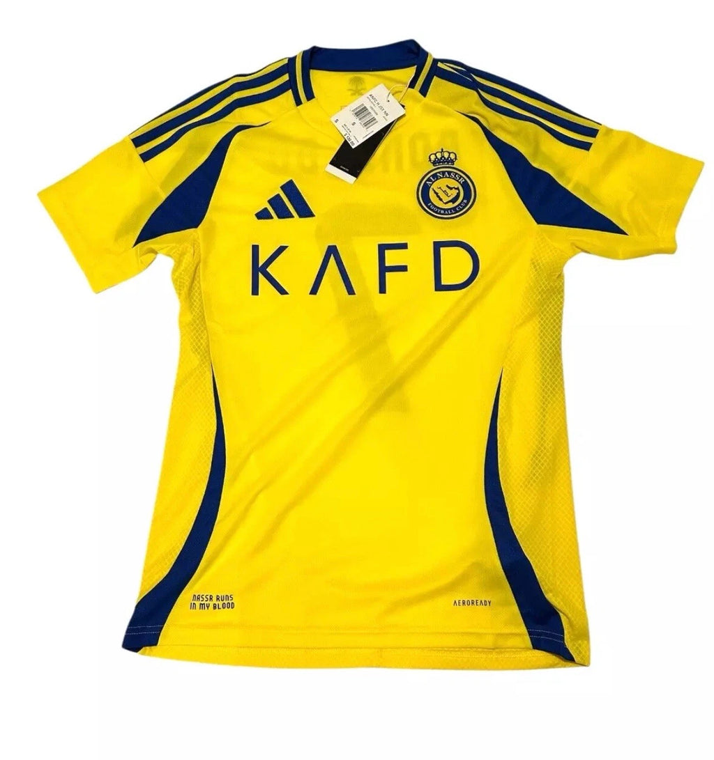 adidas Al Nassr Cristiano Ronaldo #7 Home Authentic Jersey 2024/25 Size XL