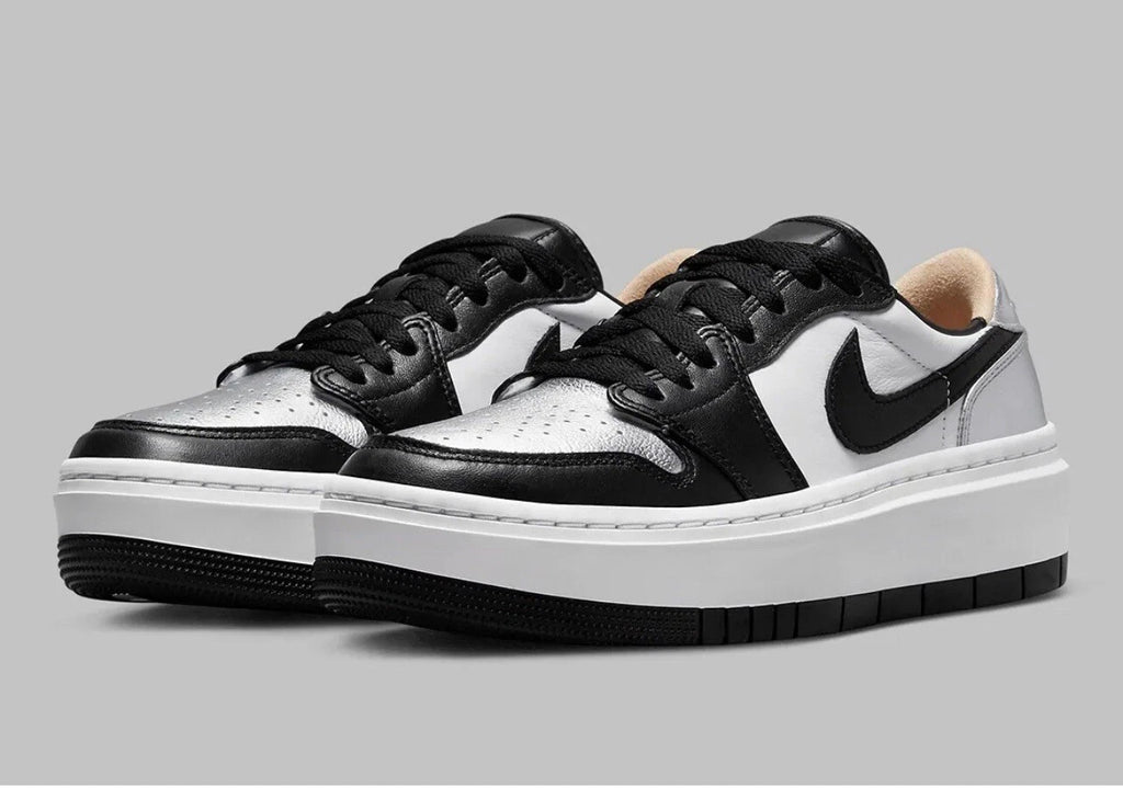 Nike Air Jordan 1 Elevate Low SE Metallic Silver Toe Womens Size 11 DQ8561-001