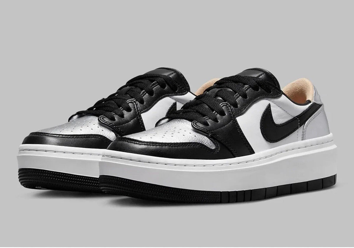 Nike Air Jordan 1 Elevate Low SE Metallic Silver Toe Womens Size 11 DQ8561-001