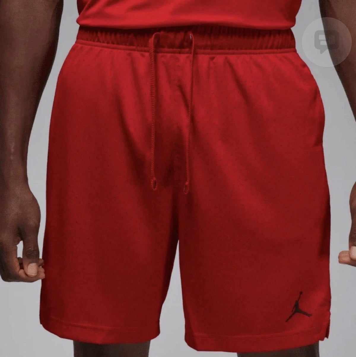 NIKE Air Jordan Dri-FIT Sport Mesh Shorts Red Men’s FN5816-687 Size XL