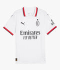 Puma AC Milan Away Collared Short Sleeve Soccer Jersey Mens White NWT 77501302