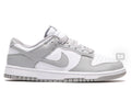 Nike Dunk Low Sneakers Mens White Light Smoke Grey Size 13 HF5441-105