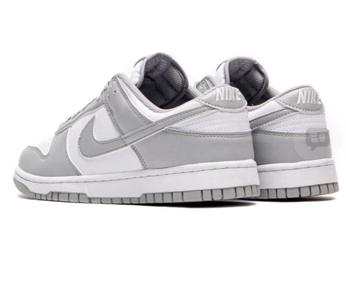 Nike Dunk Low Sneakers Mens White Light Smoke Grey Size 13 HF5441-105