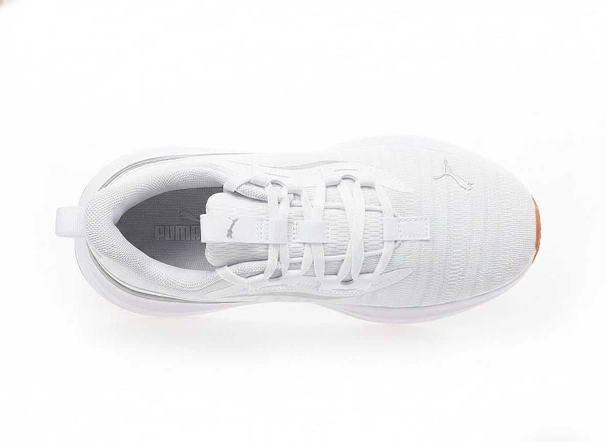 Puma Softride Harmony Womens Running Shoes White Silver Size 11 31001917
