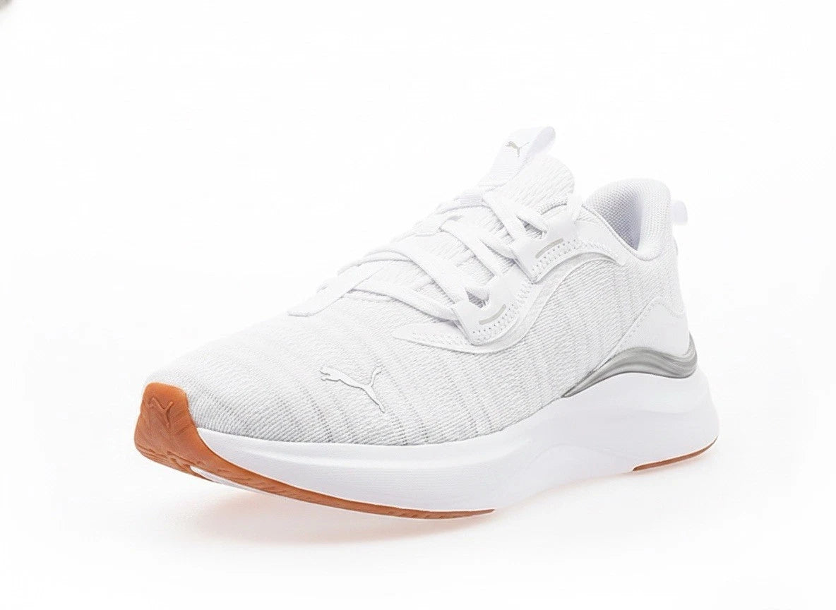 Puma Softride Harmony Womens Running Shoes White Silver Size 11 31001917