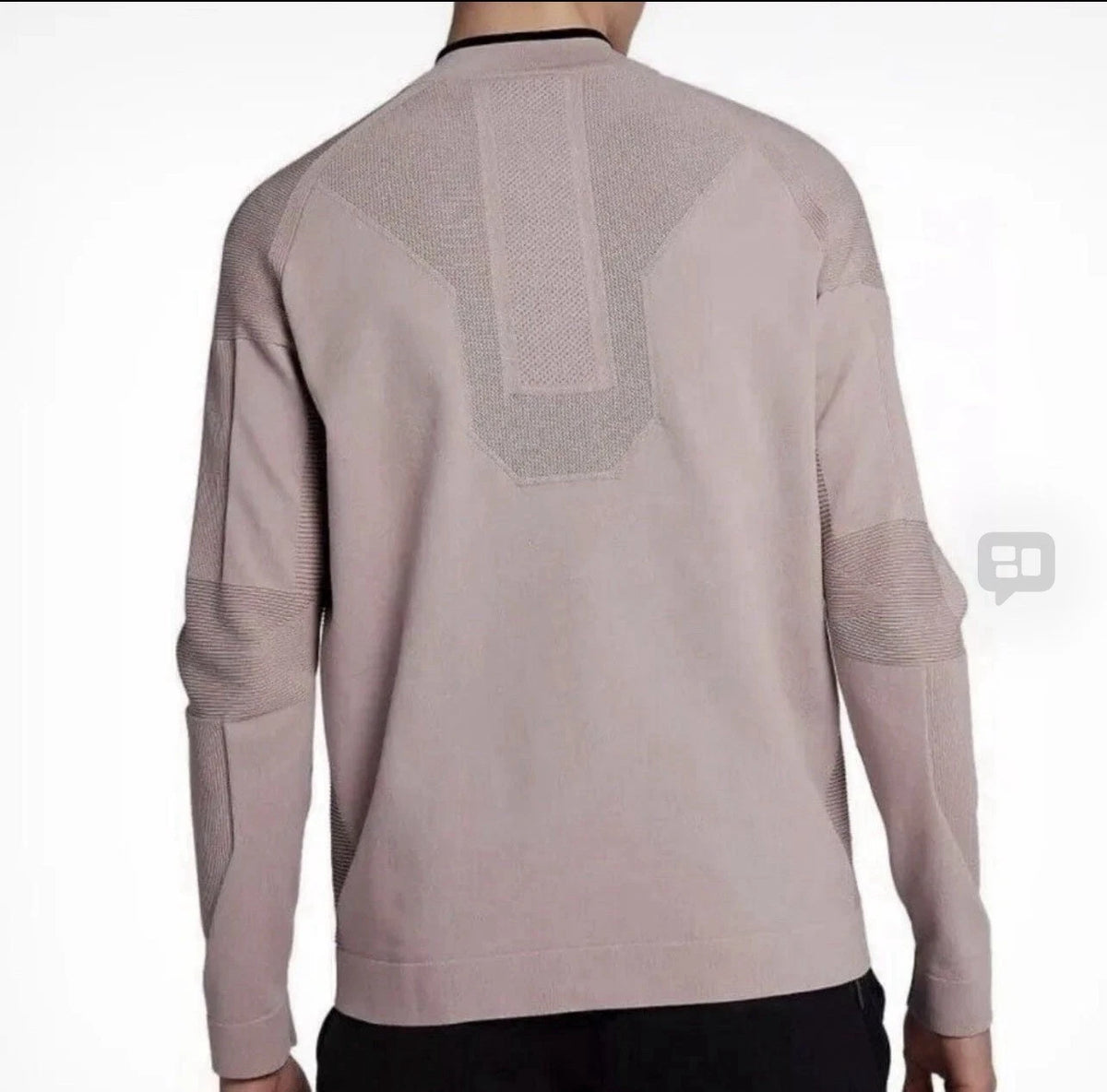 Nike Tech Knit Full Zip Jacket Men's Size Large Rose Pink - 886150-684 $250
