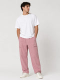 adidas Mens Cargo Pants Warm Clay Wonder Tau XL NWT JN8725