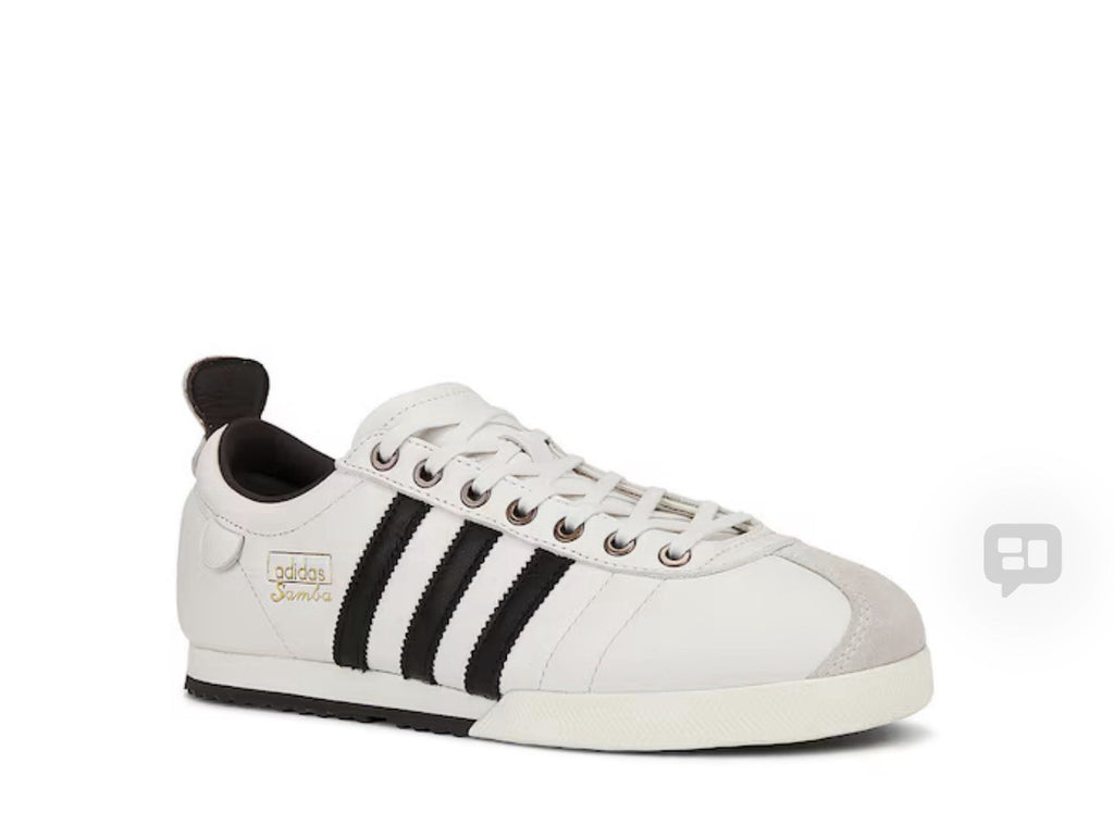 Size 13 - adidas Samba 62 White Black Brown JQ5104