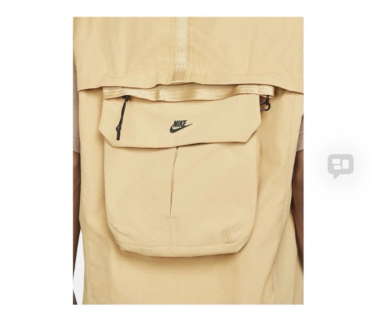 Nike Men's Sportswear Tech Pack Unlined Vest size Small DM5534-737