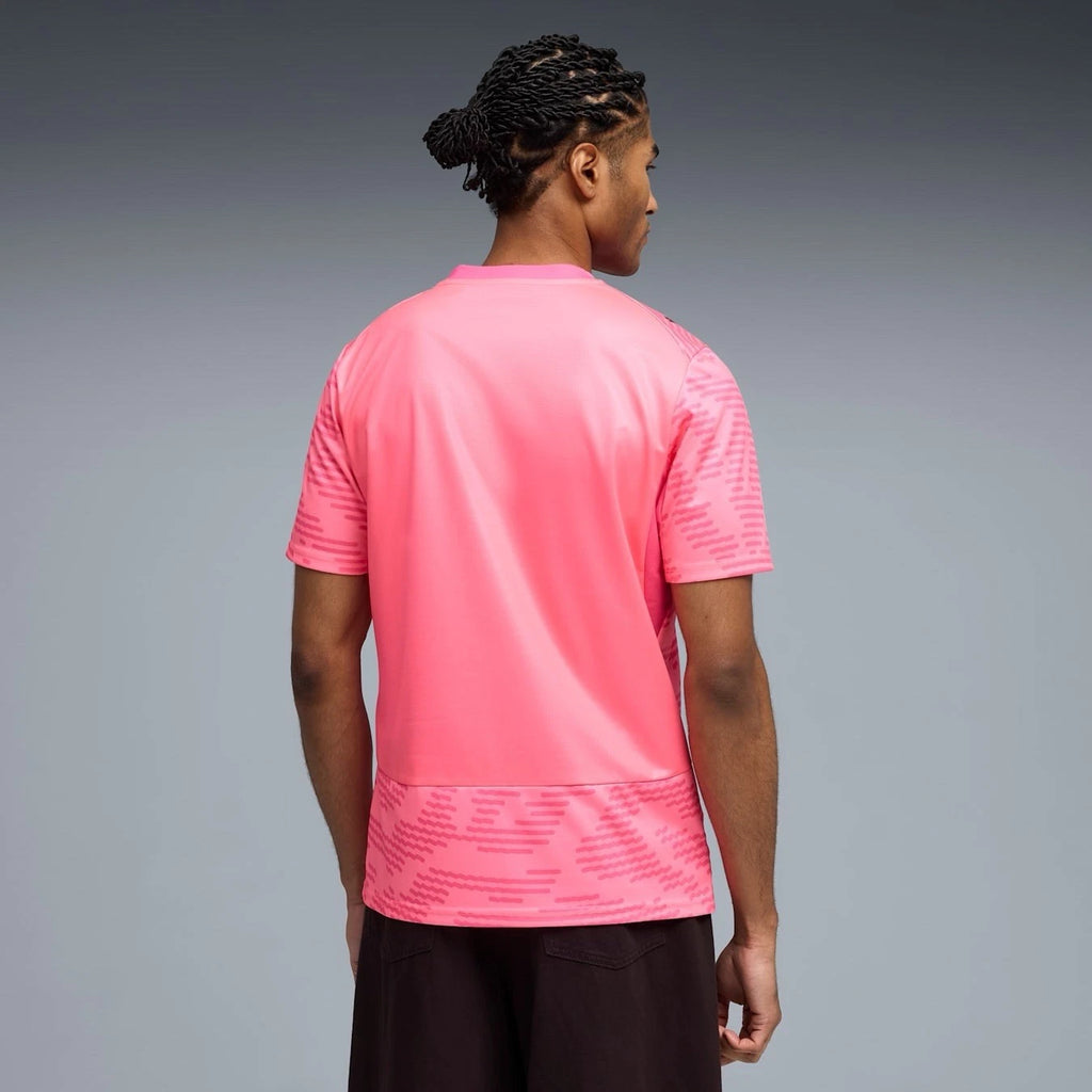 Puma Portugal Authentic Match Soccer Jersey Pink M SBGK Sun Struck Fluro