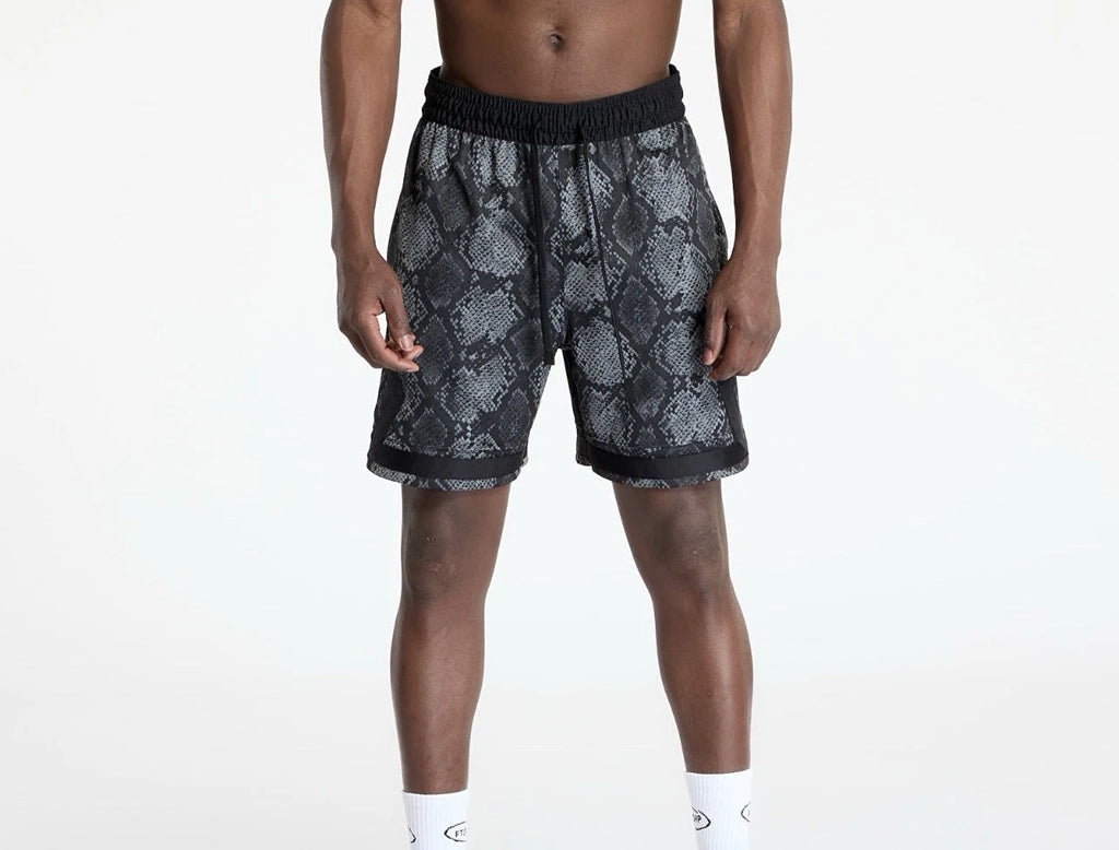 Jordan Men's DRI-FIT Diamond Mesh Basketball Shorts Black Size M HF9907-010