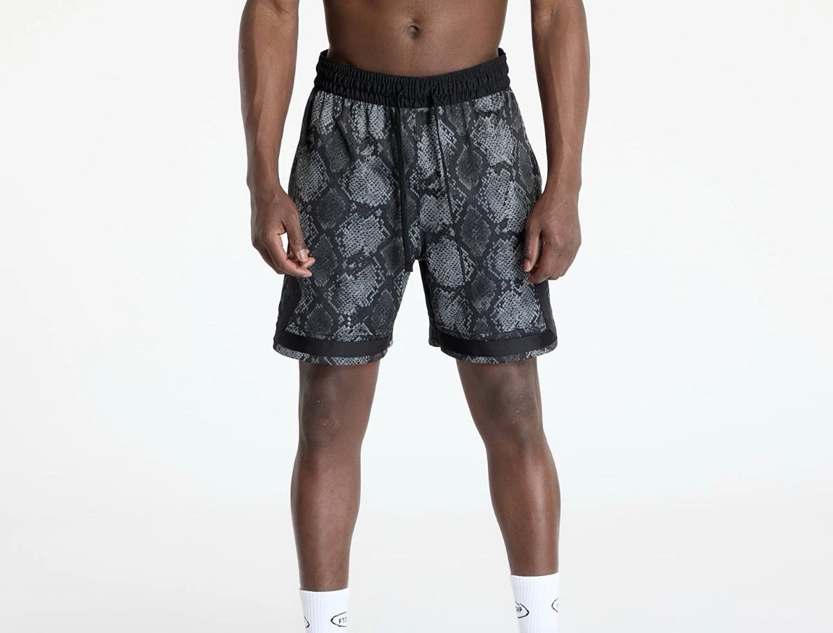 Jordan Men's DRI-FIT Diamond Mesh Basketball Shorts Black Size M HF9907-010